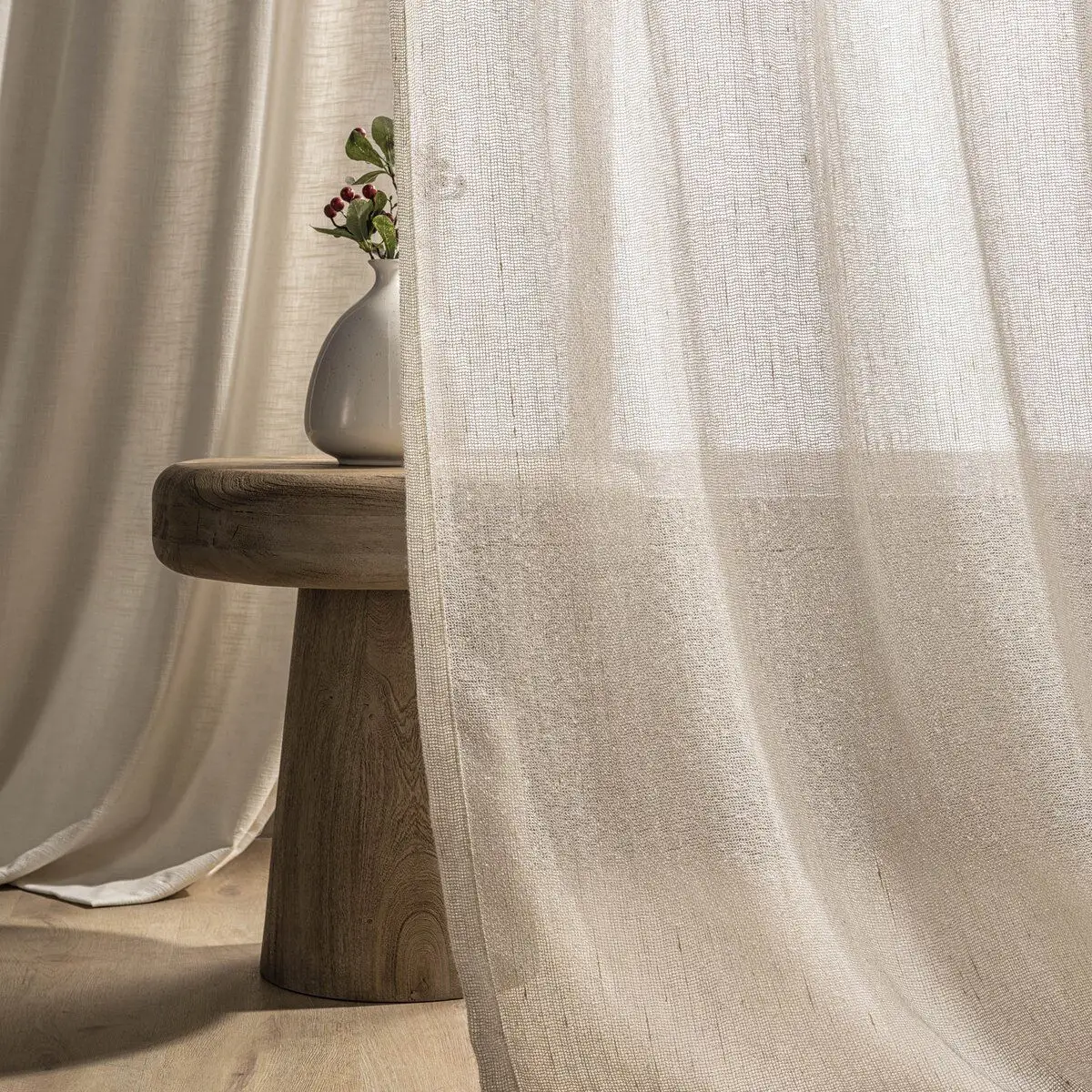 Idyllic Sheers Oyster